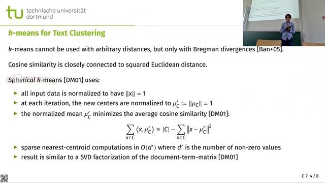 NLPC7: k-means Clustering / Spherical k-means Clustering (short version) смотреть онлайн