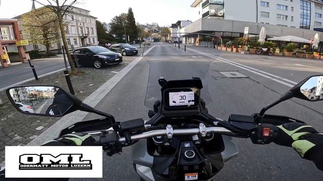Honda X ADV 750 Test Ride  *** Review And Ride Around Luzern ***