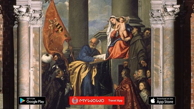 Basilica Dei Frari – Pala Pesaro – Tiziano – Venezia – Audioguida – MyWoWo Travel App смотреть онлайн