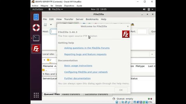 INSTALACIÓN Y CONFIGURACIÓN DE SERVIDOR FTP EN UBUNTU 20.04 смотреть онлайн
