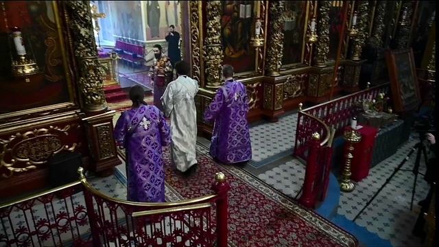 13 марта. Божественная литургия. Неделя 1-я Великого поста. Торжество Православия. смотреть онлайн