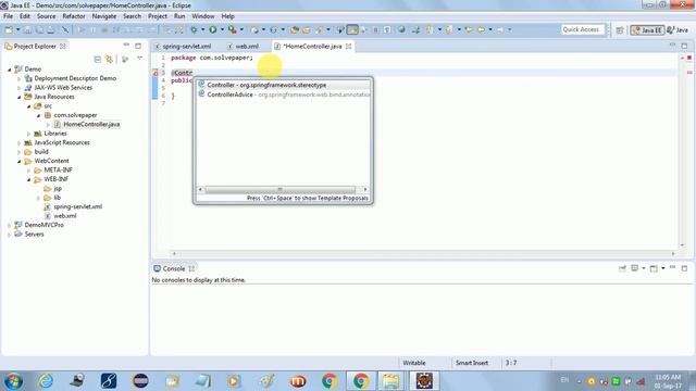 Java | |Tutorial Spring MVC Example смотреть онлайн
