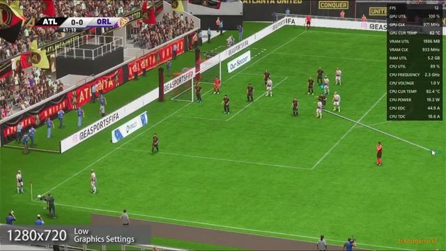 FIFA 23 | AMD Ryzen 3 3200U Vega 3 | Gameplay Benchmark смотреть онлайн