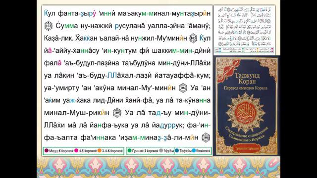 Поучительное чтение страницы Корана № (220) смотреть онлайн