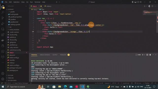React Native: ?♀️??Flex Box (flex, align self, align content, justify content) ?? #visual #react смотреть онлайн