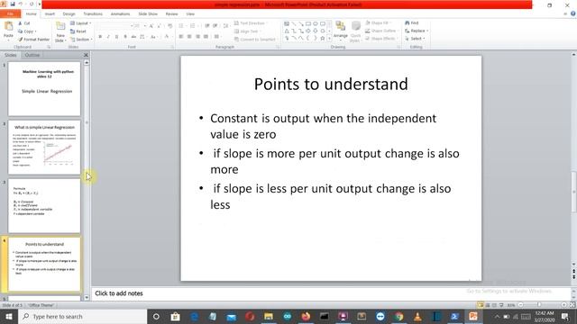machine learning with python video 12 : simple linear regression смотреть онлайн