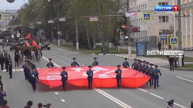 Парад Победы. Чебоксары. 9 мая 2021 год