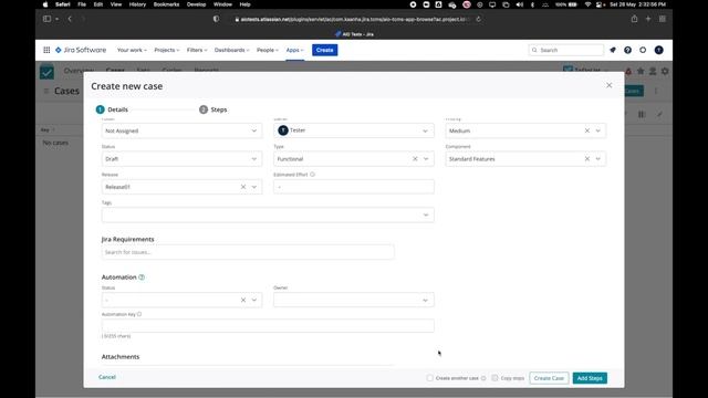 How to create (write) a test case in AIO Tests in Jira смотреть онлайн
