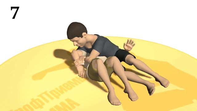 Не все приёмы защиты от удушения сзади на земле. Приемы Джиу джитсу, Грэпплинг, MMA. смотреть онлайн