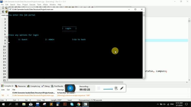 University Management System | Project in C/C++ смотреть онлайн