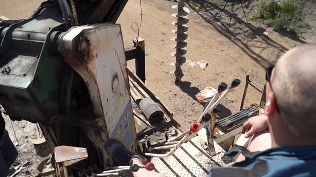 Вся правда про ямобур! Как использовать бур на винтовые сваи смотреть онлайн