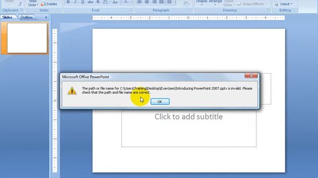 PowerPoint 2007: Quick Access Toolbar смотреть онлайн