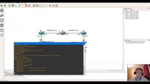05 - Настройка IPv6 Static Routing