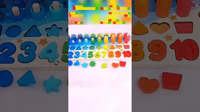Tabuleiro de números, letras e formas Magic Toy смотреть онлайн