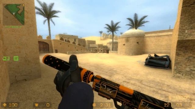 USP-S ORION + наклейки из CS GO на CSS V88 смотреть онлайн