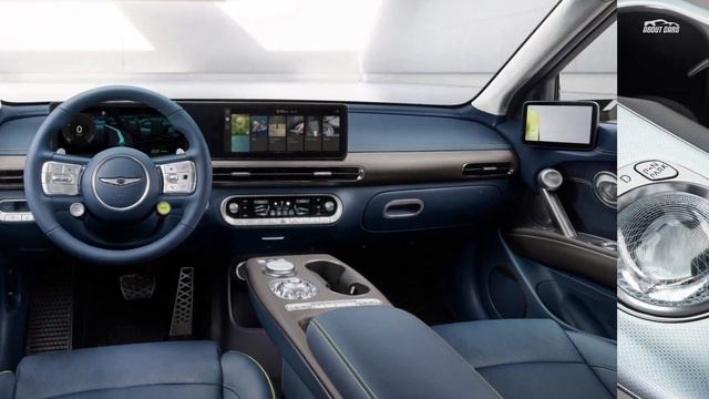 2022 Genesis GV60 Electric Crossover has up to 429 HP and includes a drift mode смотреть онлайн