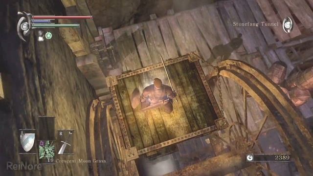 Demon's Souls - Прохождение без смертей - #4 - Stonefang Tunnel, 2-1 - Убиваем Armor Spider смотреть онлайн