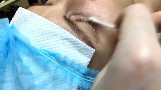 Снятие наращенных ресниц смотреть онлайн
