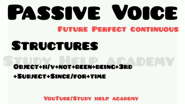 Future Perfect Continuous Passive Voice in Urdu Hindi with Examples Negative Interrogative смотреть онлайн