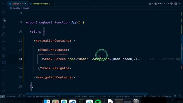 Add Navigation/Routing to a React Native app using React Navigation | TechHarvesting смотреть онлайн