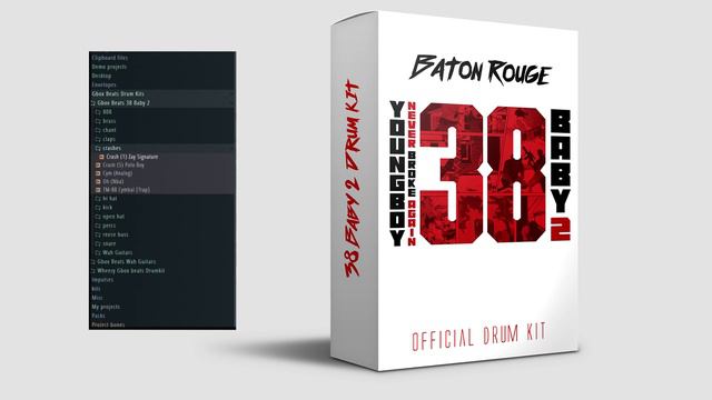 FREE Nba Youngboy Drum Kit  Wah Guitar  Rare Sounds Baton Rouge Sounds 2020