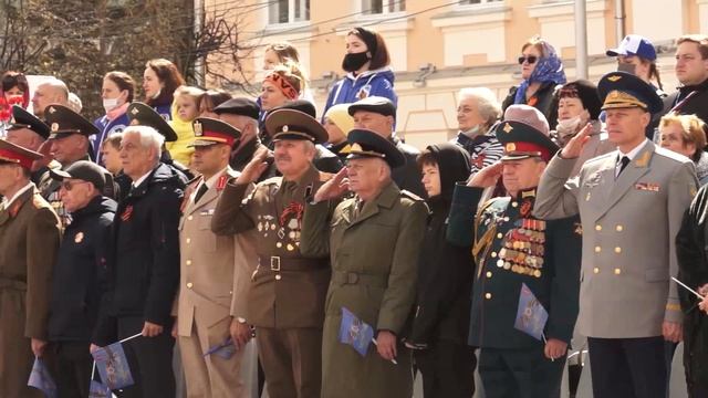 парад войск ВА ВКО 9 мая 2021 г. смотреть онлайн