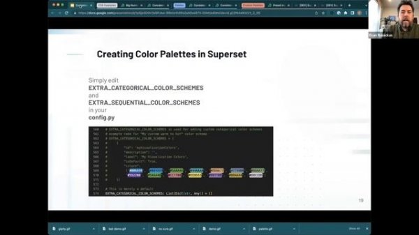 Customizing dashboards: CSS, Color palettes, and Theming