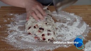 Хлеб БЕЗ ЗАМЕСА с клюквой и орехами пекан, который 100% получается у всех!