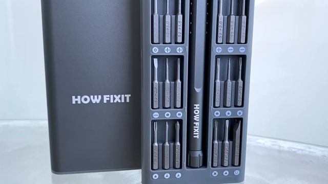 HowFixit Screwdriver Set PRO 24 bit смотреть онлайн