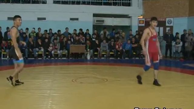 Спорт. Борьба. Турнир Кожомкула-2016. 61 кг 1\2 Куат Амиртаев (Казахстан)-Иманбек Исаков (СШ-5) смотреть онлайн