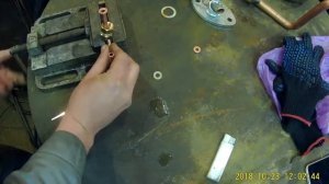 Пайка медно-фосфорным припоем