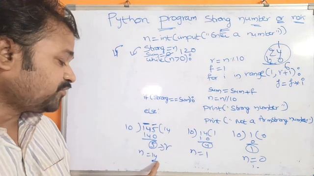 Strong Number Program in Python || Check whether a number is strong or not || Programming смотреть онлайн