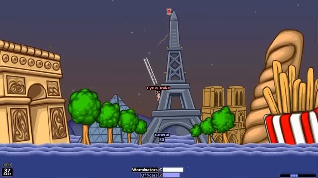 Worms Armageddon Mission 09 Water Surprise смотреть онлайн