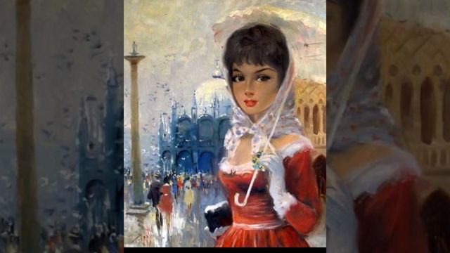 #красота#женщина#любовь#художник#картины Каждая женщина хочет... смотреть онлайн