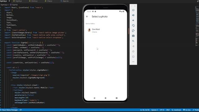 Sign Up Page | Cross Platform Application Development | React Native | Java Institute смотреть онлайн