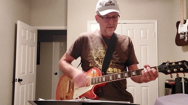 Cover of Tom Petty's "Running Down a Dream." on my Epiphone Les Paul Ultra. смотреть онлайн