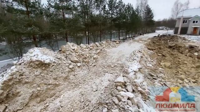 РЫТЬЕ КОТЛОВАНА ПОД СТРОИТЕЛЬСТВО ДОМА ЗИМОЙ смотреть онлайн