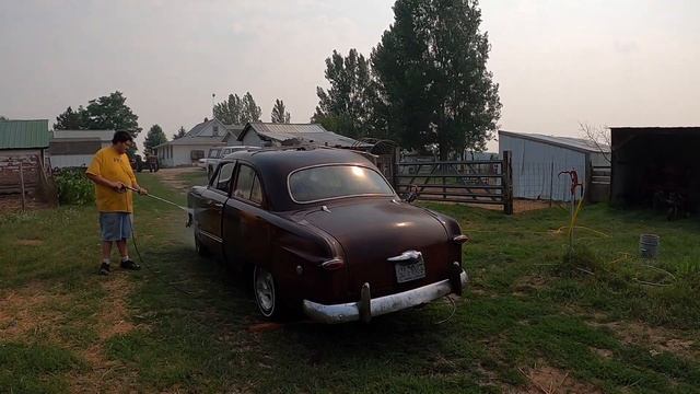 1949 ford custom first wash in 60 years смотреть онлайн