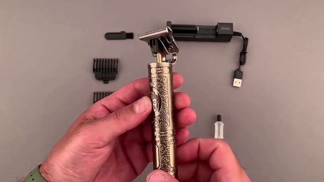 Аккумуляторная машинка для стрижки и уходом за бородой Hair Clipper WS-T99 триммер. смотреть онлайн