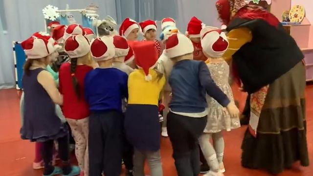 Развлечение в старшей группе "Зимние забавы со Снеговиком" смотреть онлайн