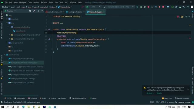View Binding with Example | Android Development tutorial in Hindi #27 смотреть онлайн