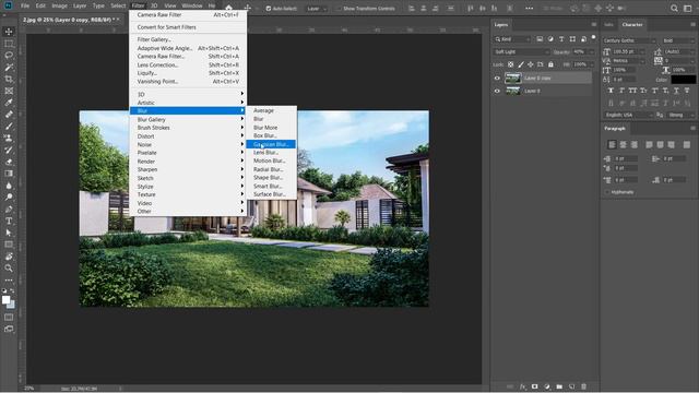 Adobe Photoshop CC Architectural Post-Production Process | NHK Part 02 смотреть онлайн