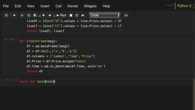 How To Build a Cryptocurrency Live Trading Bot with Python using the Binance API [SMA Crossover] смотреть онлайн