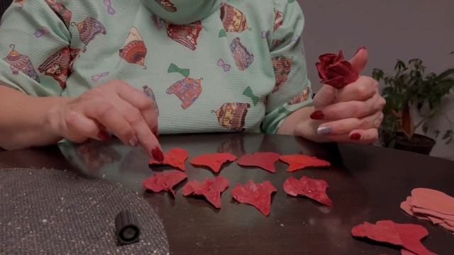 Мастер класс ?? Розы из натуральной кожи ? смотреть онлайн