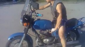мотоцикл Восход - с пол тычка ржака вообще ))) ХД
