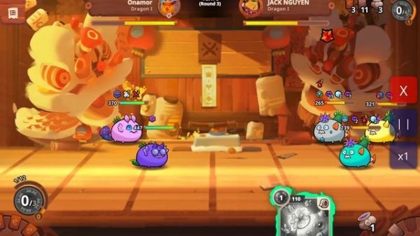 Axie Infinity Origin Season 7 Poison Bleed Gila: Level 2 Anemone Vs. Level 2 Gila Venom Master