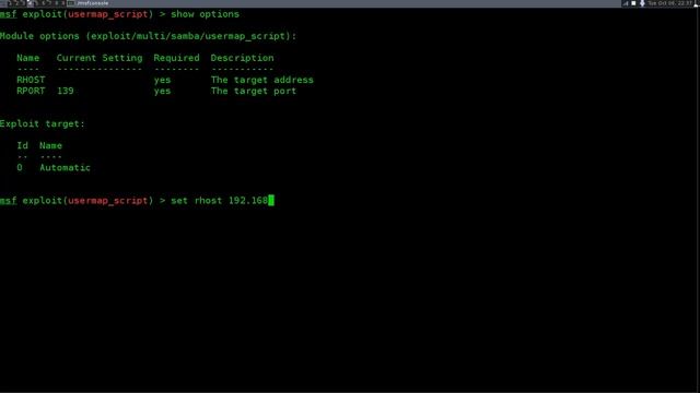 Samba "Username Map Script" Metasploit Exploit смотреть онлайн