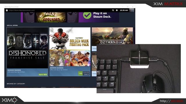 XIM MATRIX Connecting to PC смотреть онлайн