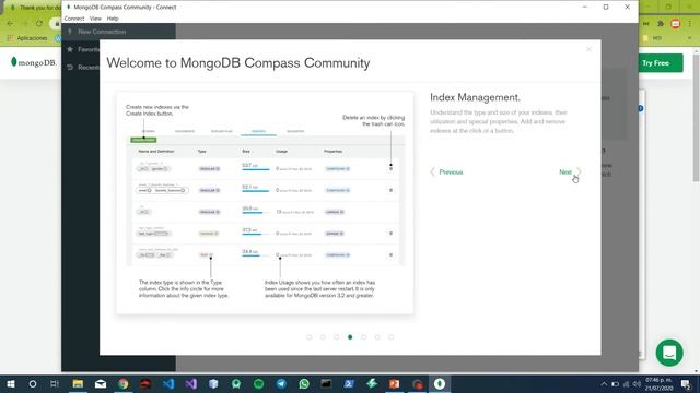 Instalación MongoDB en Windows смотреть онлайн