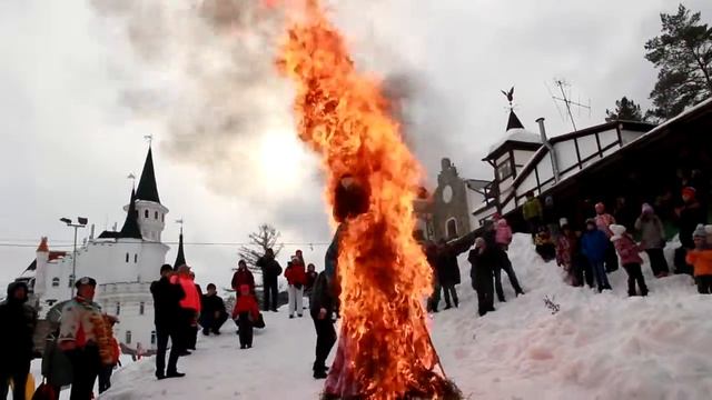 Масленица в Олимпик парке 26 февраля 2017 г. смотреть онлайн